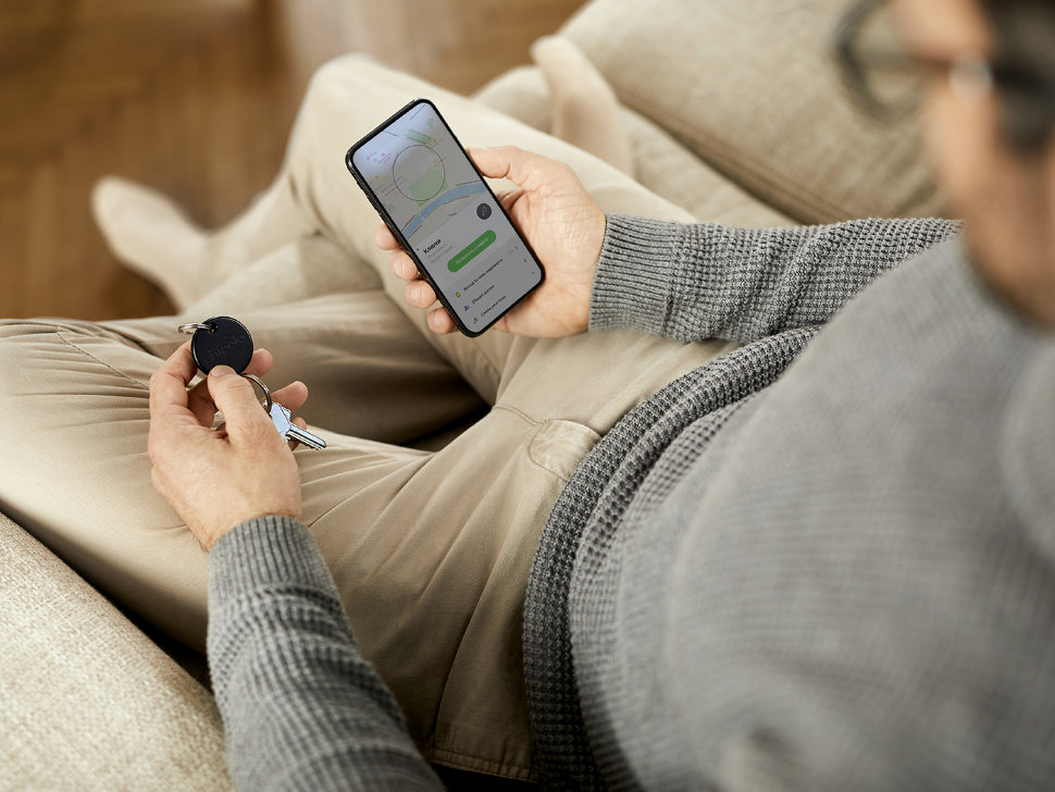 Умный брелок Chipolo ONE Чёрный Умный брелок Chipolo ONE Чёрный