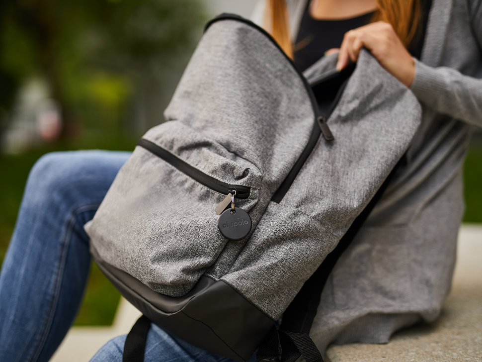 Умный брелок Chipolo ONE Чёрный Умный брелок Chipolo ONE Чёрный