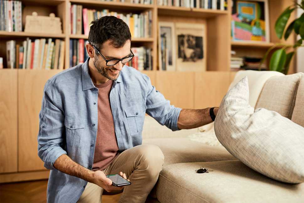 Умный брелок Chipolo ONE Чёрный Умный брелок Chipolo ONE Чёрный