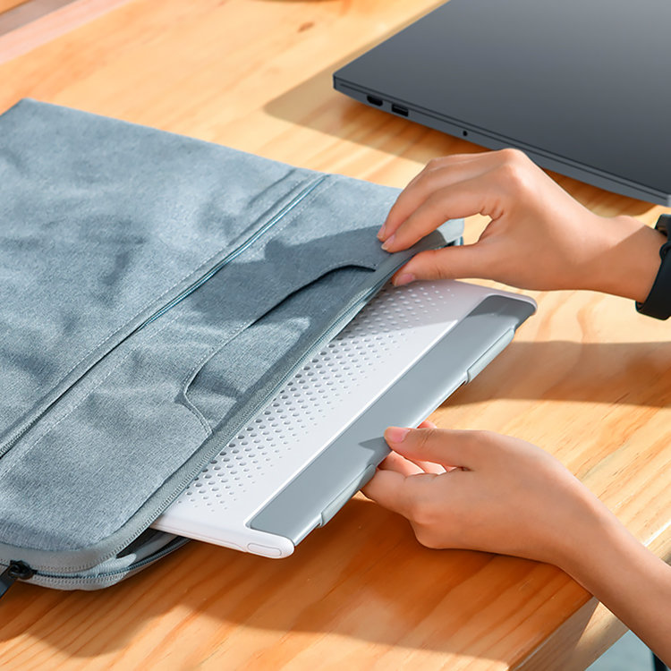 Подставка для ноутбука Baseus Let's go Mesh Белая/серая Подставка для ноутбука Baseus Let's go Mesh Белая/серая