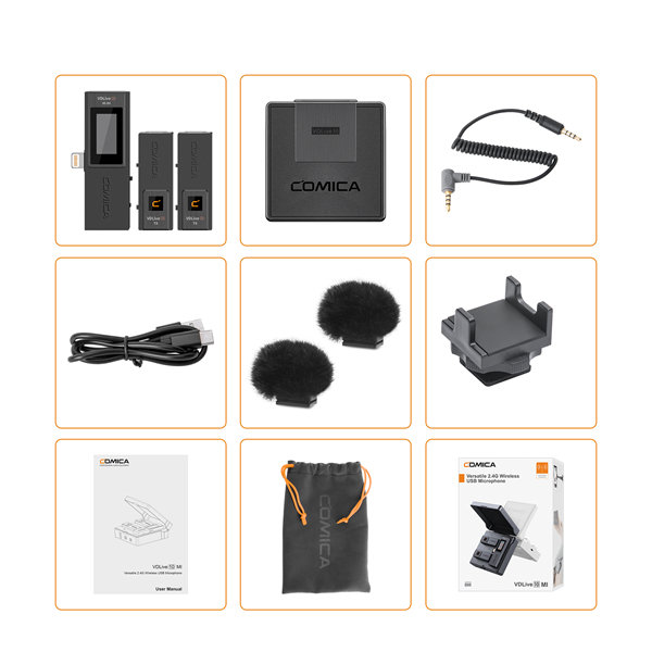 Радиосистема CoMica VDLive10 Mi Чёрная Радиосистема CoMica VDLive10 Mi Чёрная