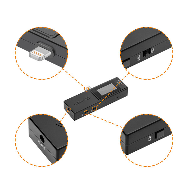 Радиосистема CoMica VDLive10 Mi Белая Радиосистема CoMica VDLive10 Mi Белая