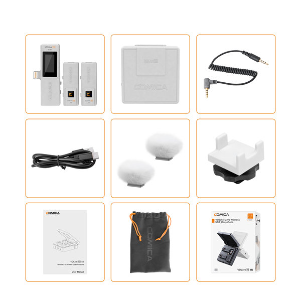 Радиосистема CoMica VDLive10 Mi Белая Радиосистема CoMica VDLive10 Mi Белая