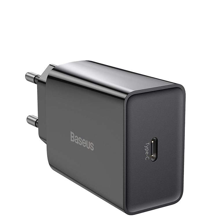 Сетевой адаптер Baseus Speed 1C 20W Чёрный
