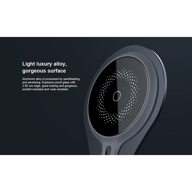 Беспроводная зарядка Nillkin NKT11 MagStand Серебро Беспроводная зарядка Nillkin NKT11 MagStand Серебро