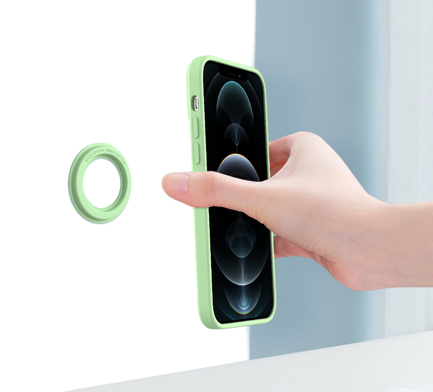 Стикер Nillkin NKL02 SnapHold Magnetic MagSafe (2шт) Чёрный Стикер Nillkin NKL02 SnapHold Magnetic MagSafe (2шт) Чёрный