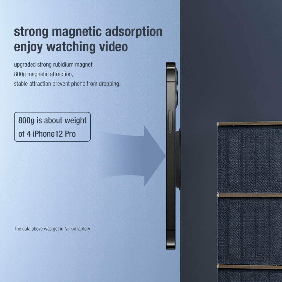 Стикер Nillkin NKL02 SnapHold Magnetic MagSafe (2шт) Чёрный Стикер Nillkin NKL02 SnapHold Magnetic MagSafe (2шт) Чёрный