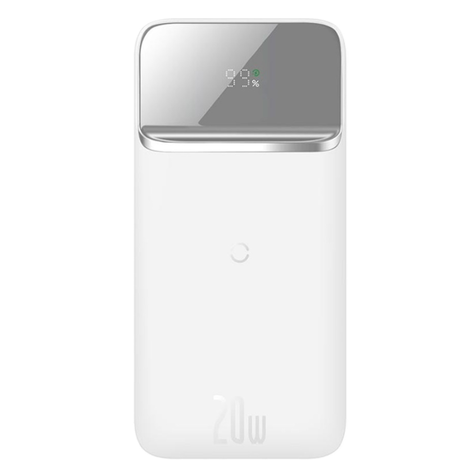 Внешний аккумулятор Baseus Magnetic 10000mAh 20W Белый Внешний аккумулятор Baseus Magnetic 10000mAh 20W Белый