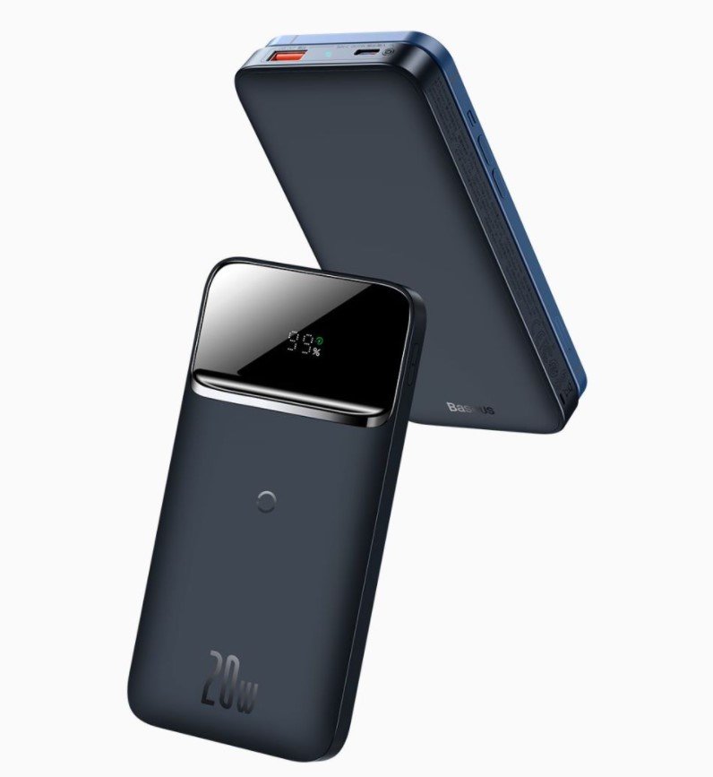 Внешний аккумулятор Baseus Magnetic 10000mAh 20W Белый Внешний аккумулятор Baseus Magnetic 10000mAh 20W Белый