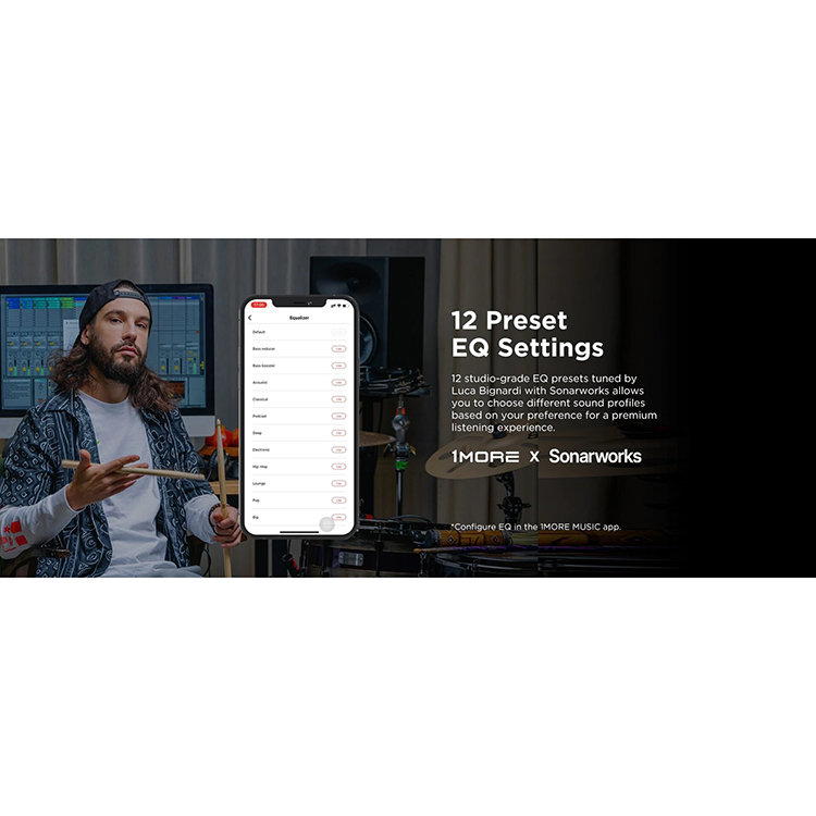 Наушники 1More ComfoBuds 2 ES 303 Чёрные Наушники 1More ComfoBuds 2 ES 303 Чёрные