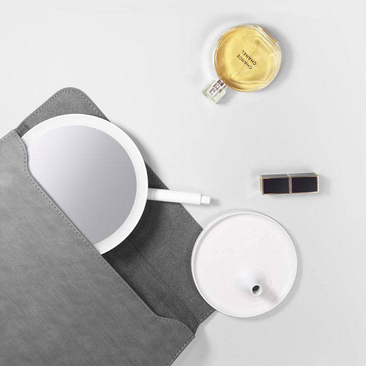 Зеркало косметическое DOCO Daylight Small Белое Зеркало косметическое DOCO Daylight Small Белое