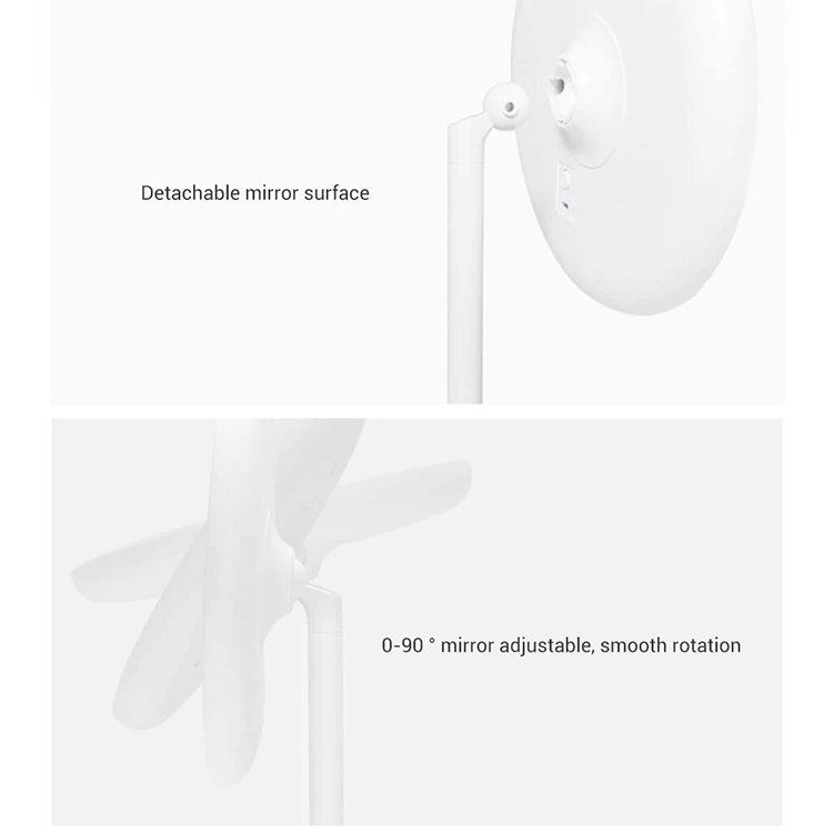 Зеркало косметическое DOCO Daylight Small Белое Зеркало косметическое DOCO Daylight Small Белое