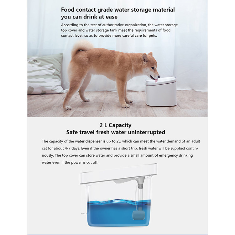 Умная автопоилка для животных Xiaomi Mijia Smart Pet Water Dispenser Умная автопоилка для животных Xiaomi Mijia Smart Pet Water Dispenser