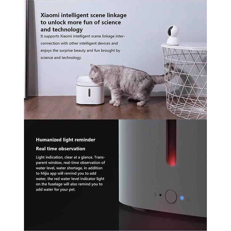 Умная автопоилка для животных Xiaomi Mijia Smart Pet Water Dispenser Умная автопоилка для животных Xiaomi Mijia Smart Pet Water Dispenser