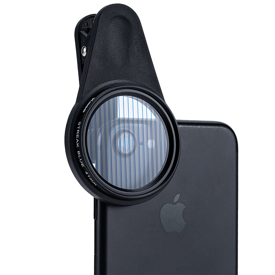 Светофильтр Kase Magnetic Blue Streak +magnetic clip