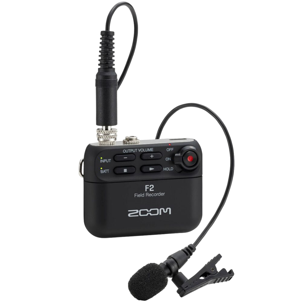 Рекордер Zoom F2 Чёрный