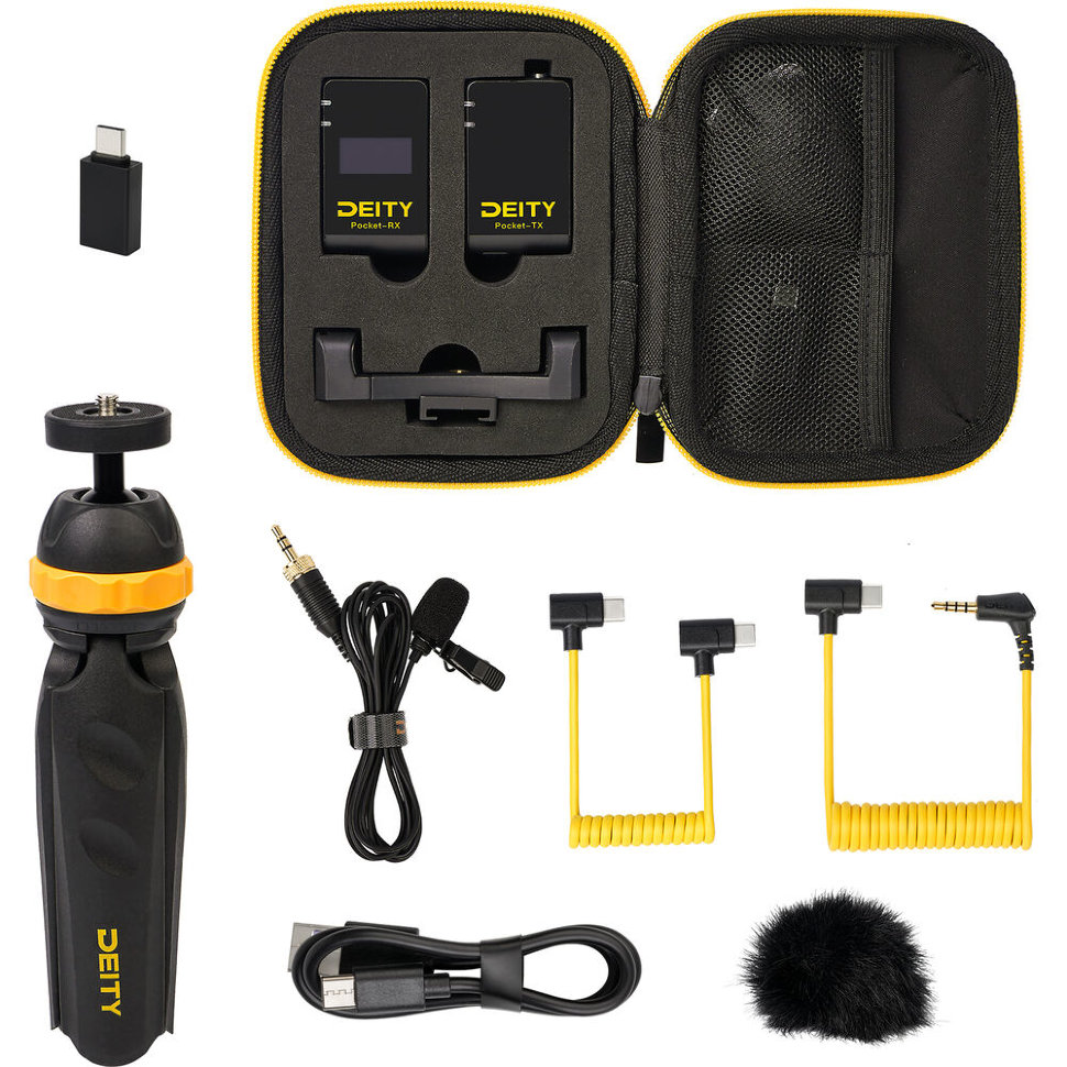 Радиосистема Deity Pocket Wireless Mobile Kit Чёрная Радиосистема Deity Pocket Wireless Mobile Kit Чёрная