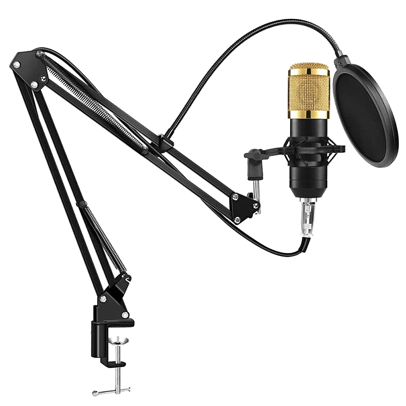 Микрофон YNMCE BM-800 Золото Микрофон YNMCE BM-800 Золото