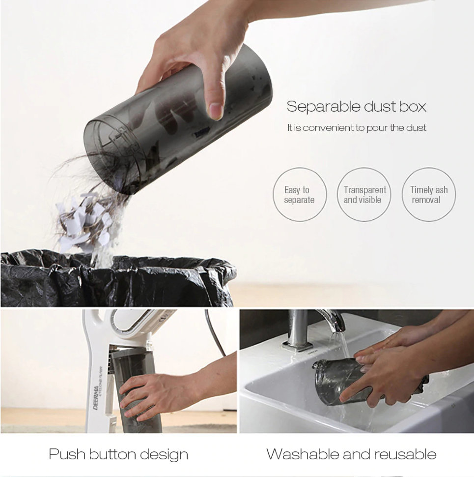 Пылесос Deerma DX700 RU Белый Пылесос Deerma DX700 RU Белый