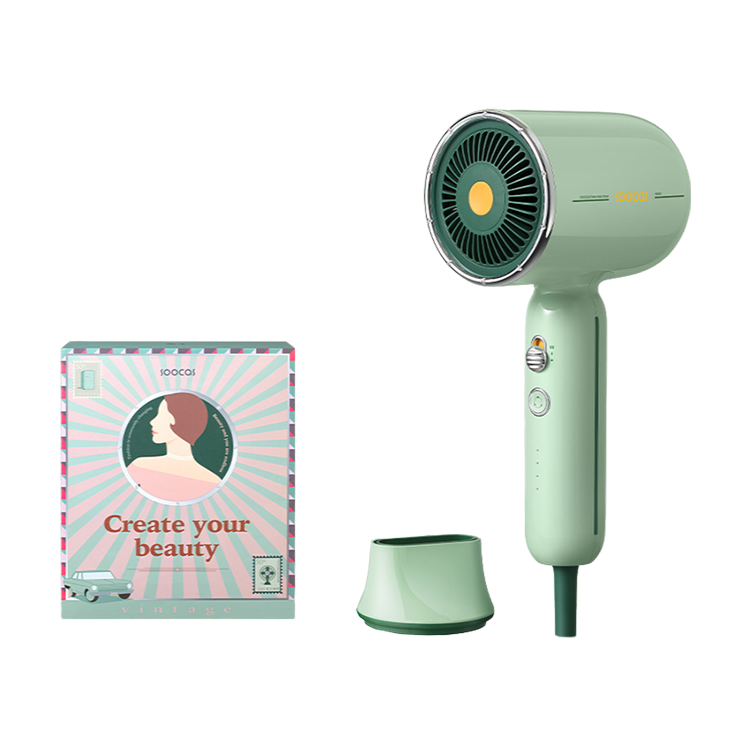 Фен Soocas RH1 Retro Hair Dryer Зелёный Фен Soocas RH1 Retro Hair Dryer Зелёный