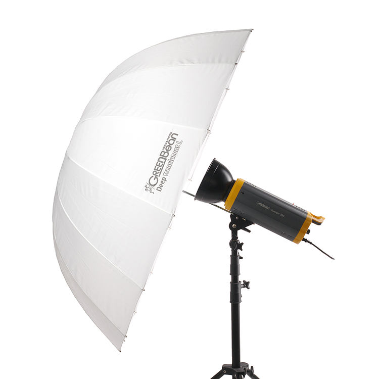 Зонт-просветный GreenBean Deep translucent L (130 cm) Зонт-просветный GreenBean Deep translucent L (130 cm)