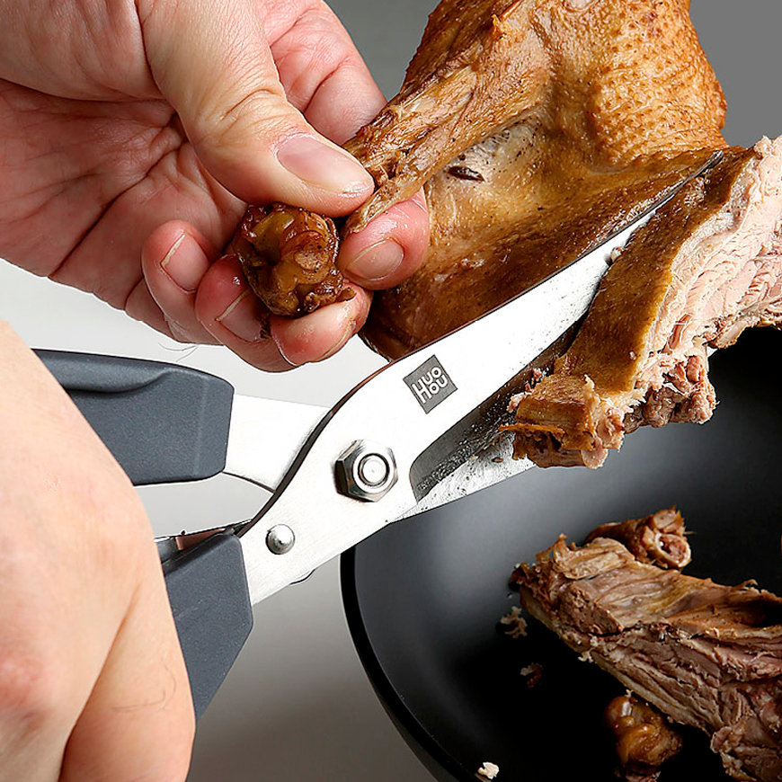 Кухонные ножницы HuoHou HU0068 Powerful Kitchen Scissors Кухонные ножницы HuoHou HU0068 Powerful Kitchen Scissors