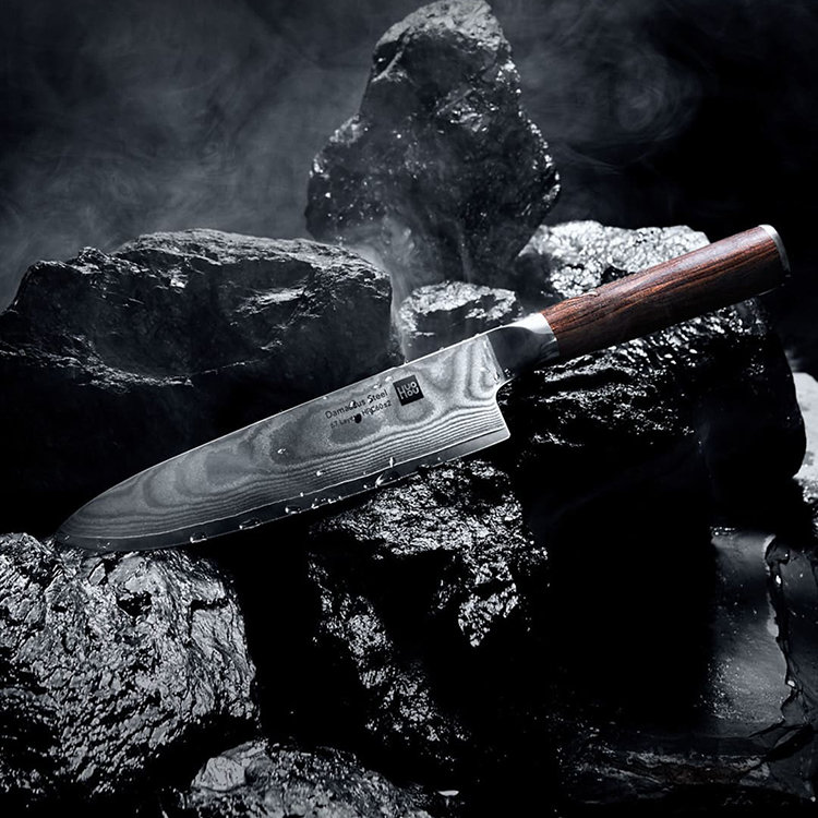 Набор ножей из дамасской стали HuoHou HU0073 Set of 5 Damascus Knife Sets (4 ножа + подставка) Набор ножей из дамасской стали HuoHou HU0073 Set of 5 Damascus Knife Sets (4 ножа + подставка)