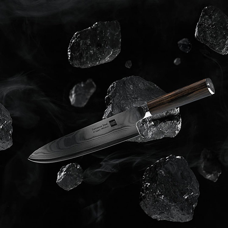 Набор ножей из дамасской стали HuoHou HU0073 Set of 5 Damascus Knife Sets (4 ножа + подставка) Набор ножей из дамасской стали HuoHou HU0073 Set of 5 Damascus Knife Sets (4 ножа + подставка)