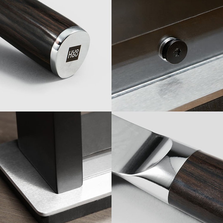 Набор ножей из дамасской стали HuoHou HU0073 Set of 5 Damascus Knife Sets (4 ножа + подставка) Набор ножей из дамасской стали HuoHou HU0073 Set of 5 Damascus Knife Sets (4 ножа + подставка)