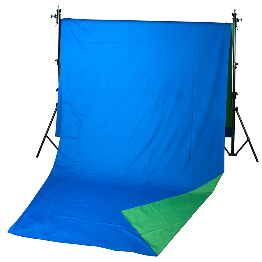 Фон хромакей GreenBean Field  2.4 х 7.0 Синий/Зелёный Фон хромакей GreenBean Field  2.4 х 7.0 Синий/Зелёный