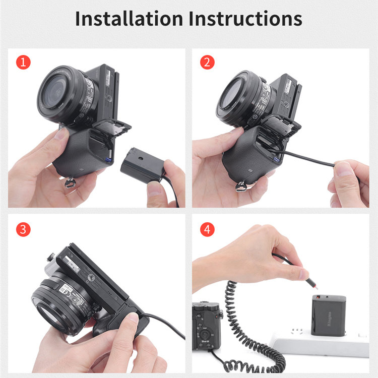 Адаптер питания Kingma NP-FW50 - Type-C Адаптер питания Kingma NP-FW50 - Type-C