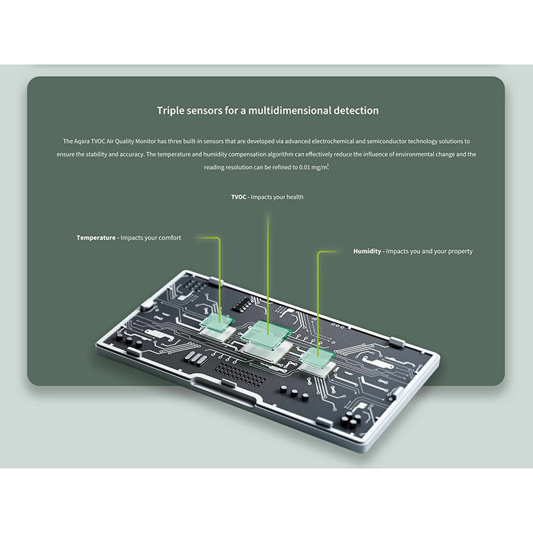Датчик качества воздуха Aqara TVOC Air quality monitor RU Датчик качества воздуха Aqara TVOC Air quality monitor RU