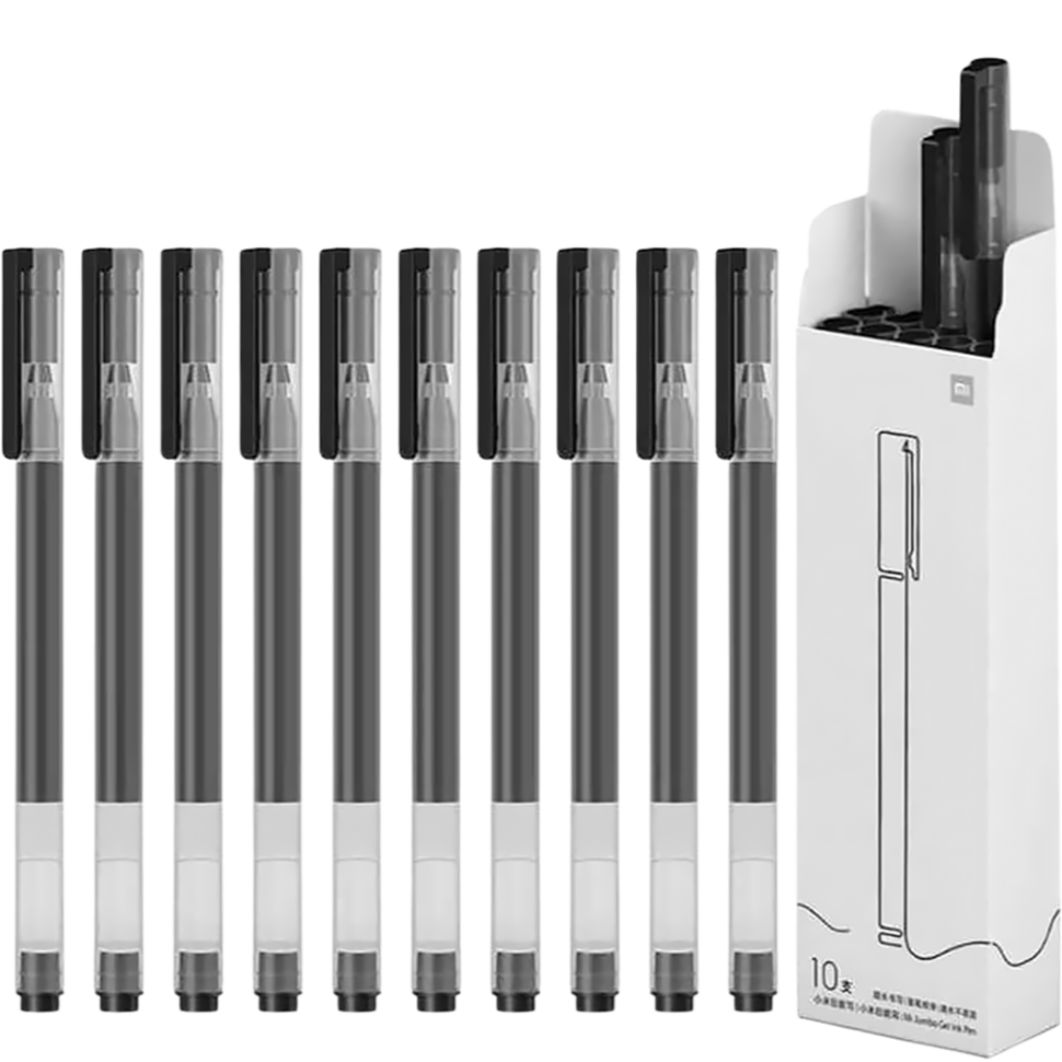 Ручка гелевая Xiaomi Mi High-capacity Gel Pen (10шт) Ручка гелевая Xiaomi Mi High-capacity Gel Pen (10шт)