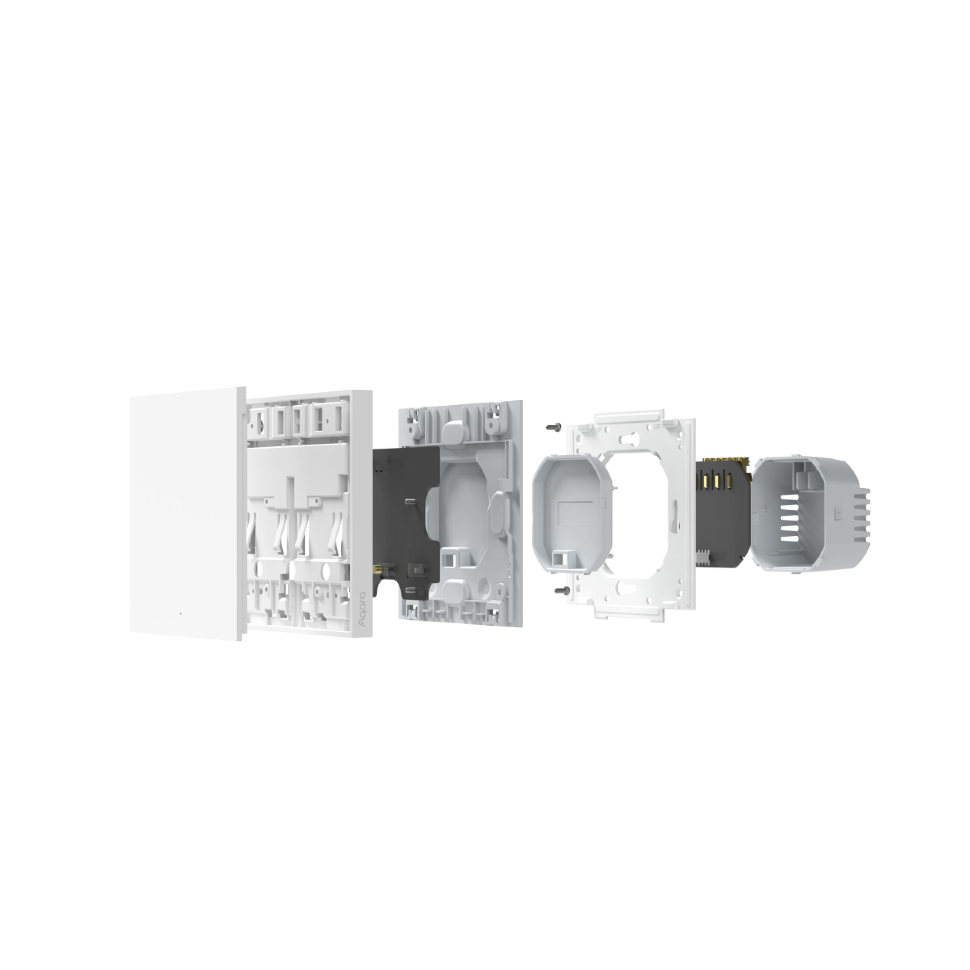 Выключатель одноклавишный Aqara Smart wall switch H1 (с нейтралью) RU Выключатель одноклавишный Aqara Smart wall switch H1 (с нейтралью) RU