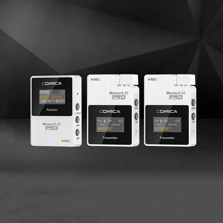 Радиосистема Comica BoomX-D PRO D2 Белая Радиосистема Comica BoomX-D PRO D2 Белая
