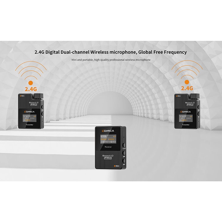Радиосистема Comica BoomX-D PRO D2 Белая Радиосистема Comica BoomX-D PRO D2 Белая