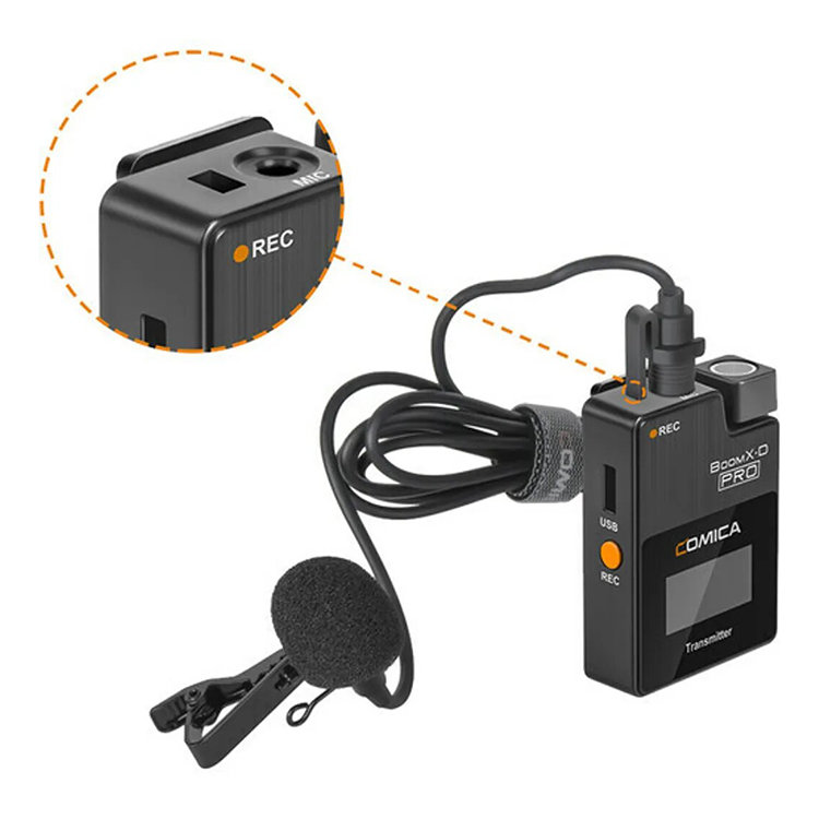 Радиосистема Comica BoomX-D PRO D2 Белая Радиосистема Comica BoomX-D PRO D2 Белая