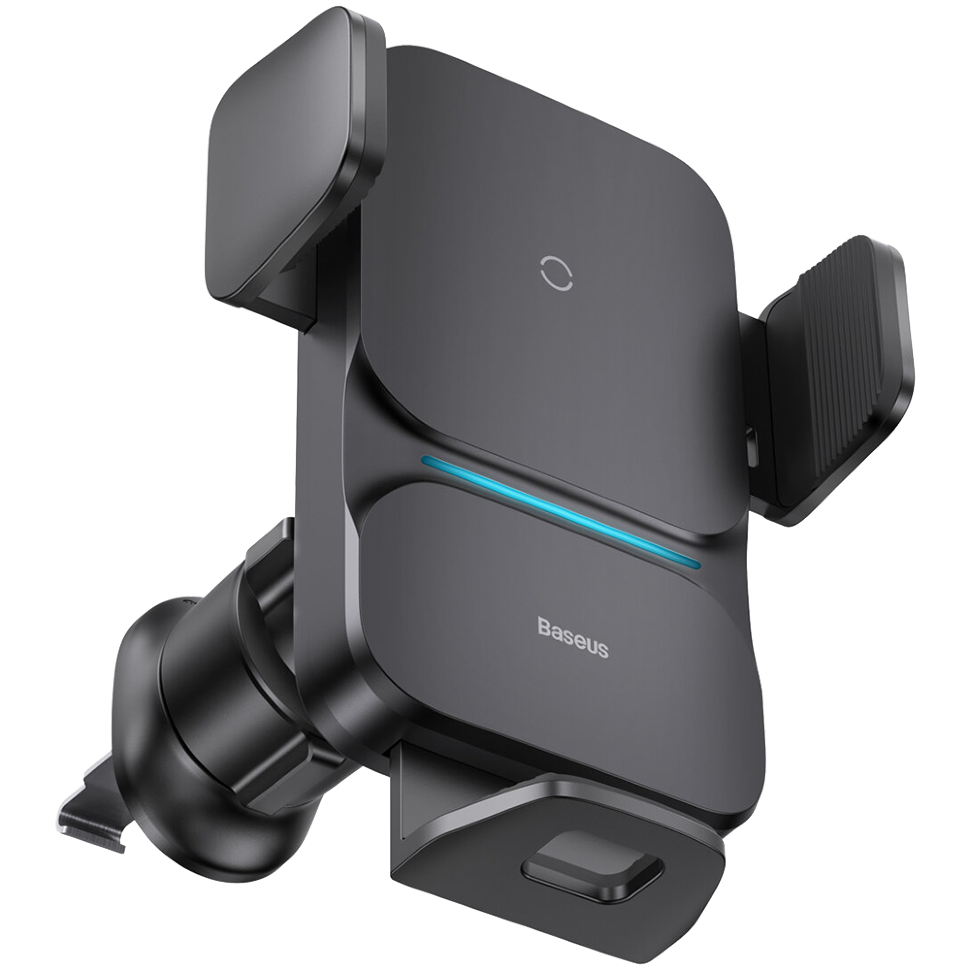 Автодержатель с беспроводной зарядкой Baseus Wisdom 15W Чёрный Автодержатель с беспроводной зарядкой Baseus Wisdom 15W Чёрный