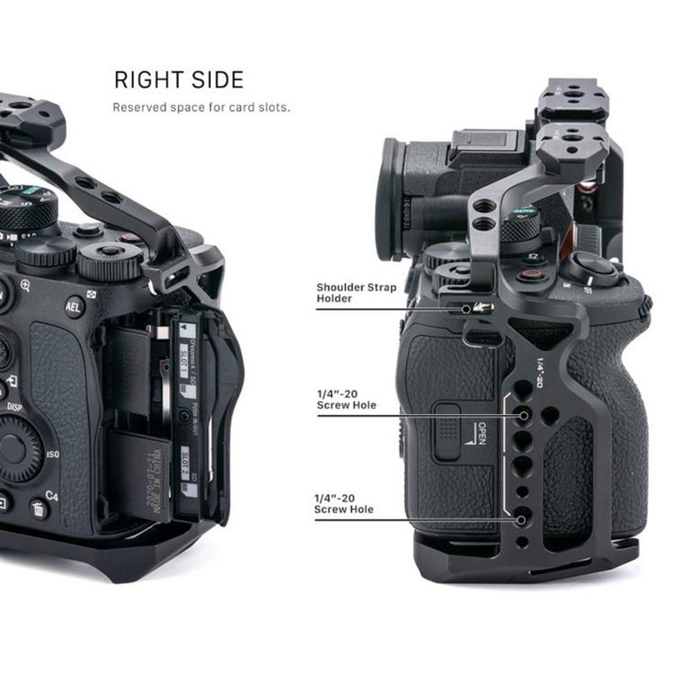 Клетка Tilta Pro Kit для Sony a7 IV Чёрная Клетка Tilta Pro Kit для Sony a7 IV Чёрная