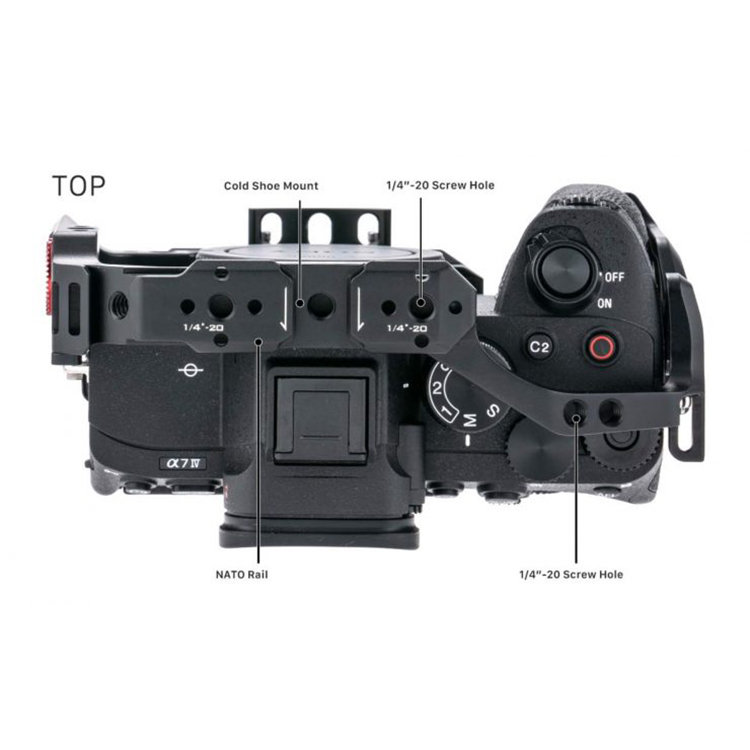 Клетка Tilta Pro Kit для Sony a7 IV Чёрная Клетка Tilta Pro Kit для Sony a7 IV Чёрная
