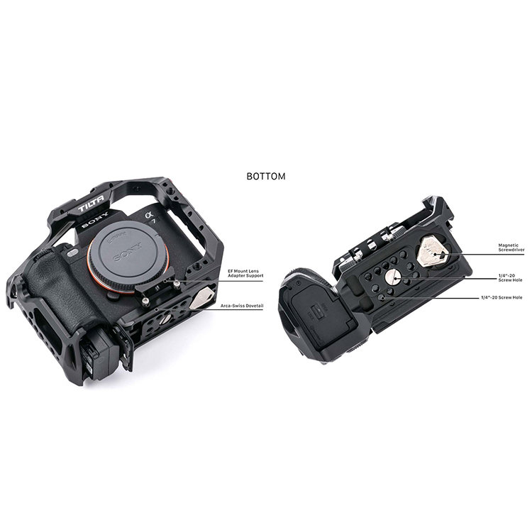 Клетка Tilta Pro Kit для Sony a7 IV Чёрная Клетка Tilta Pro Kit для Sony a7 IV Чёрная