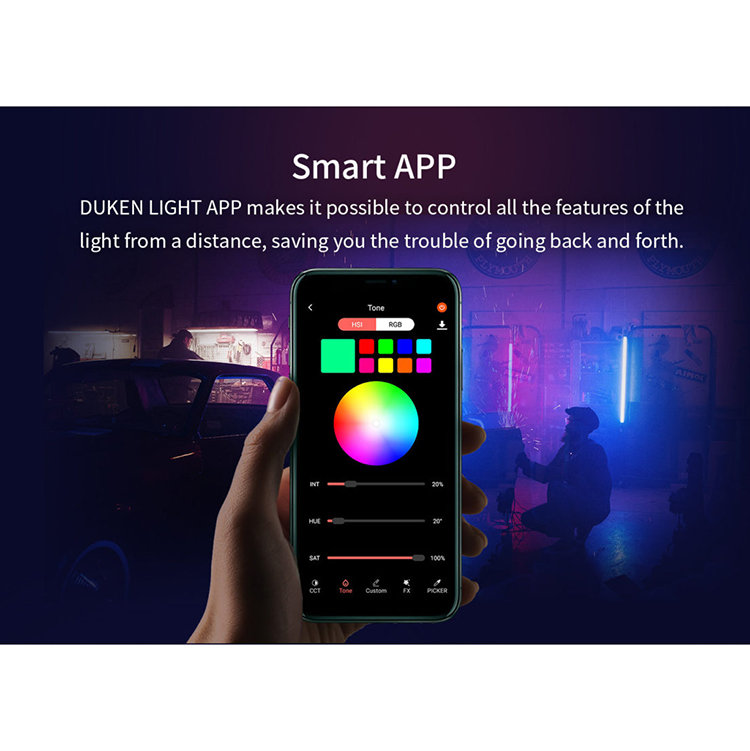 Осветитель Sirui Duken T60 Telescopic RGB Осветитель Sirui Duken T60 Telescopic RGB