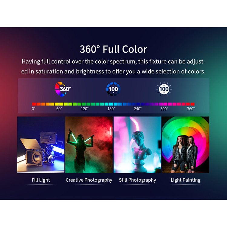 Осветитель Sirui Duken T60 Telescopic RGB Осветитель Sirui Duken T60 Telescopic RGB