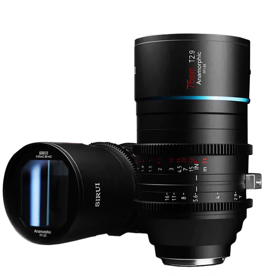 Объектив Sirui Venus 75mm T2.9 1.6x Full-Frame Anamorphic L-mount