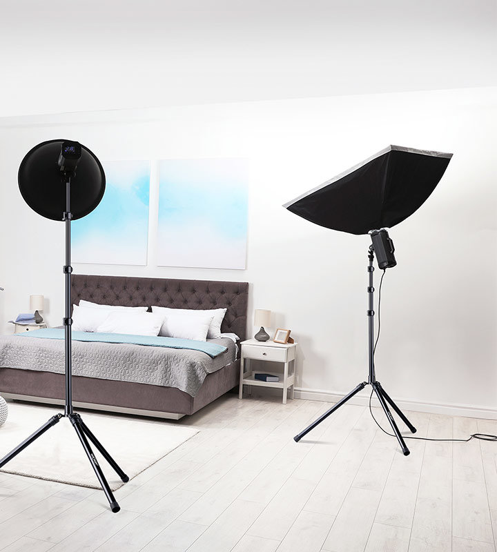 Комплект стоек K&F Concept KF34.018 (2шт) Комплект стоек K&F Concept KF34.018 (2шт)