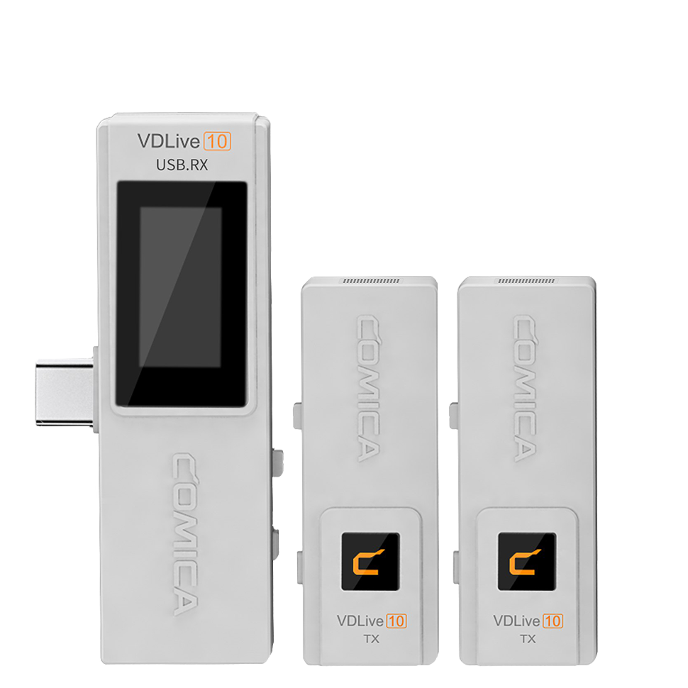 Радиосистема CoMica VDLive10 Type-C Белая