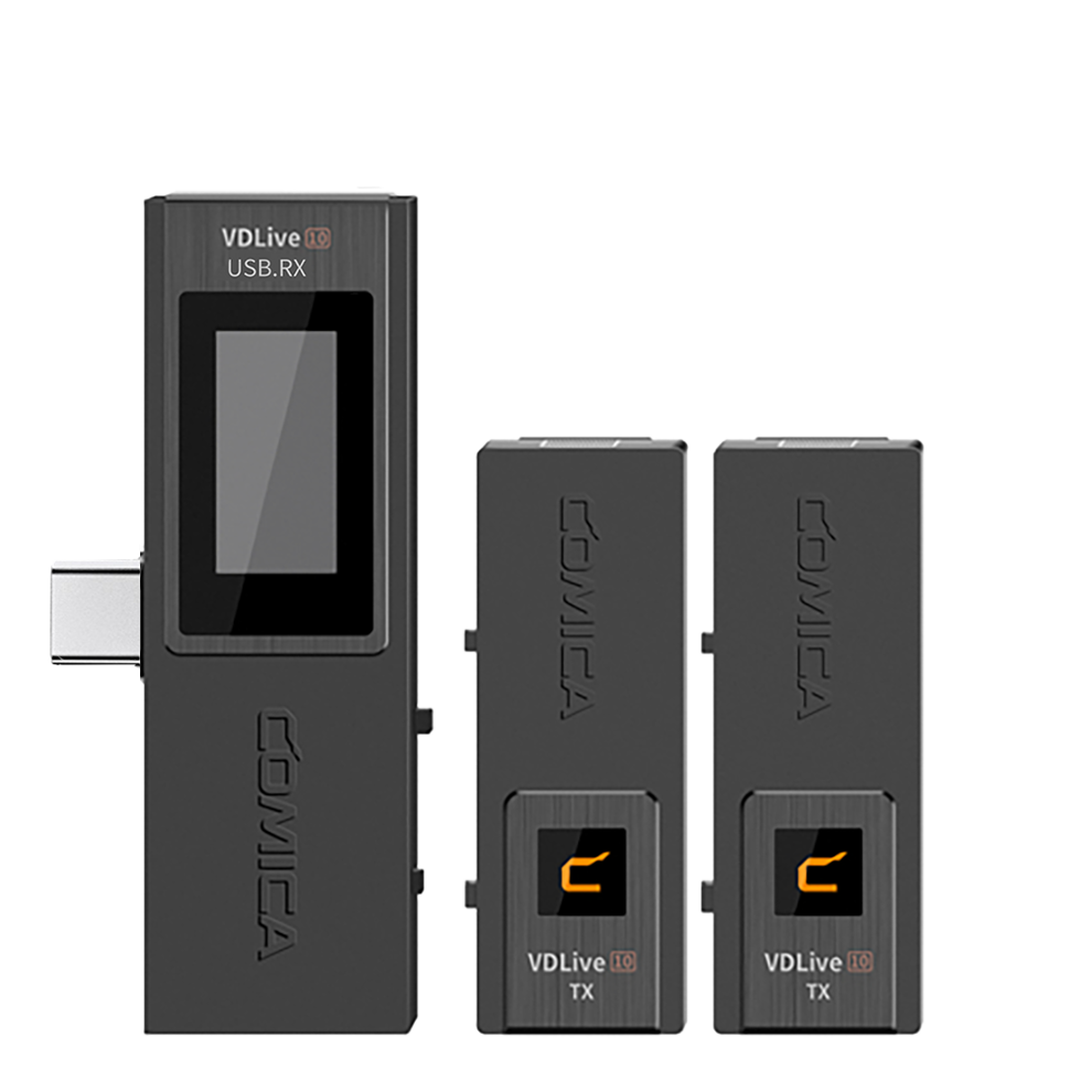 Радиосистема CoMica VDLive10 Type-C Чёрная