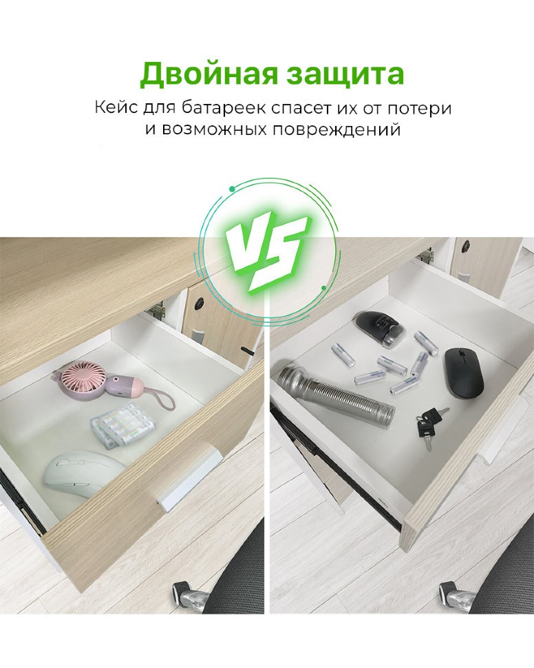 Комплект аккумуляторных батарей EBL AA 2800mAh (4шт) Комплект аккумуляторных батарей EBL AA 2800mAh (4шт)