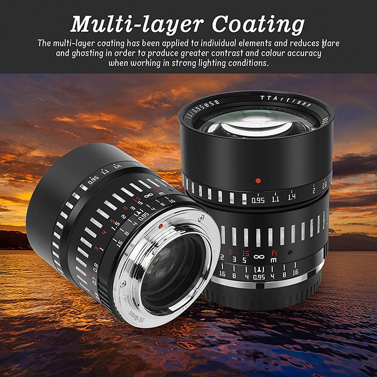 Объектив TTArtisan 50mm F0.95 E-mount Объектив TTArtisan 50mm F0.95 E-mount