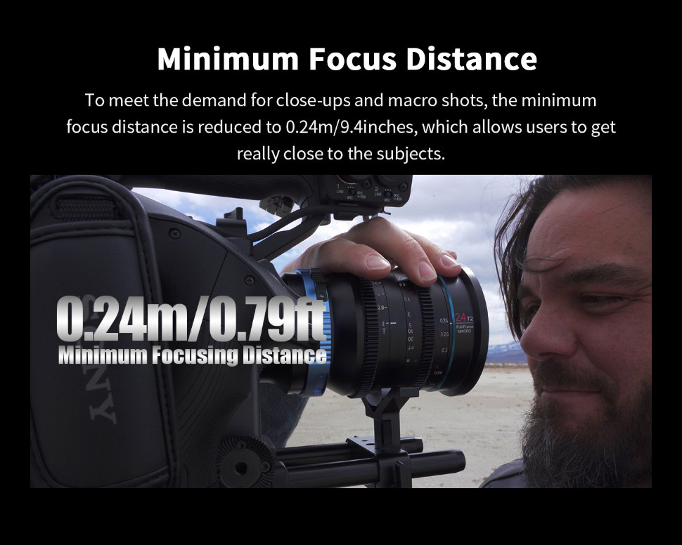 Объектив Sirui Jupiter 35mm T2 Full-frame Macro EF-mount Объектив Sirui Jupiter 35mm T2 Full-frame Macro EF-mount